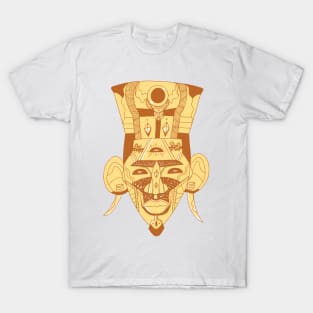 Terracotta African Mask 6 T-Shirt